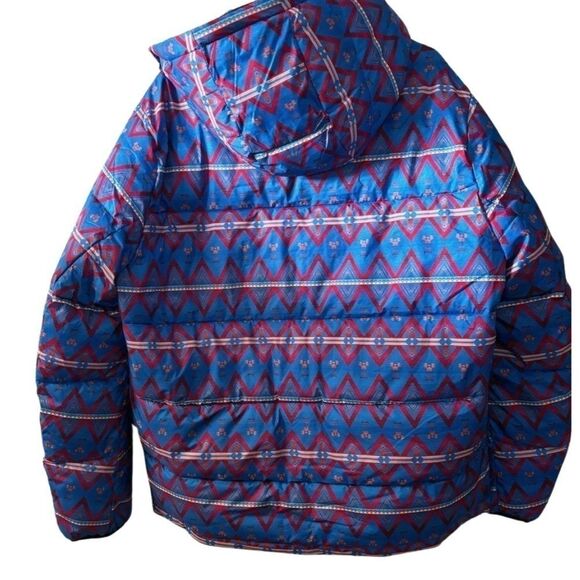 Club Room Mens Blue Water Resistant Hooded Winter Puffer Jacket Coat NWT - Picture 6 of 13